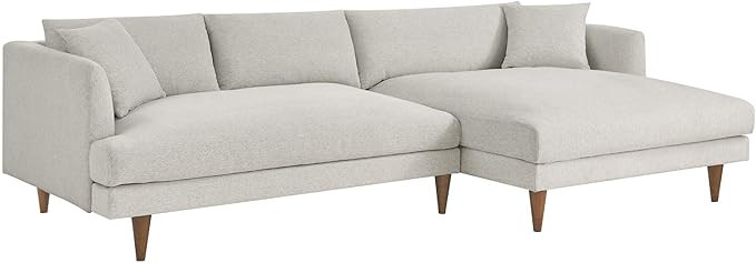 Modway Zoya Sofas, Heathered Weave Ivory | Amazon (US)