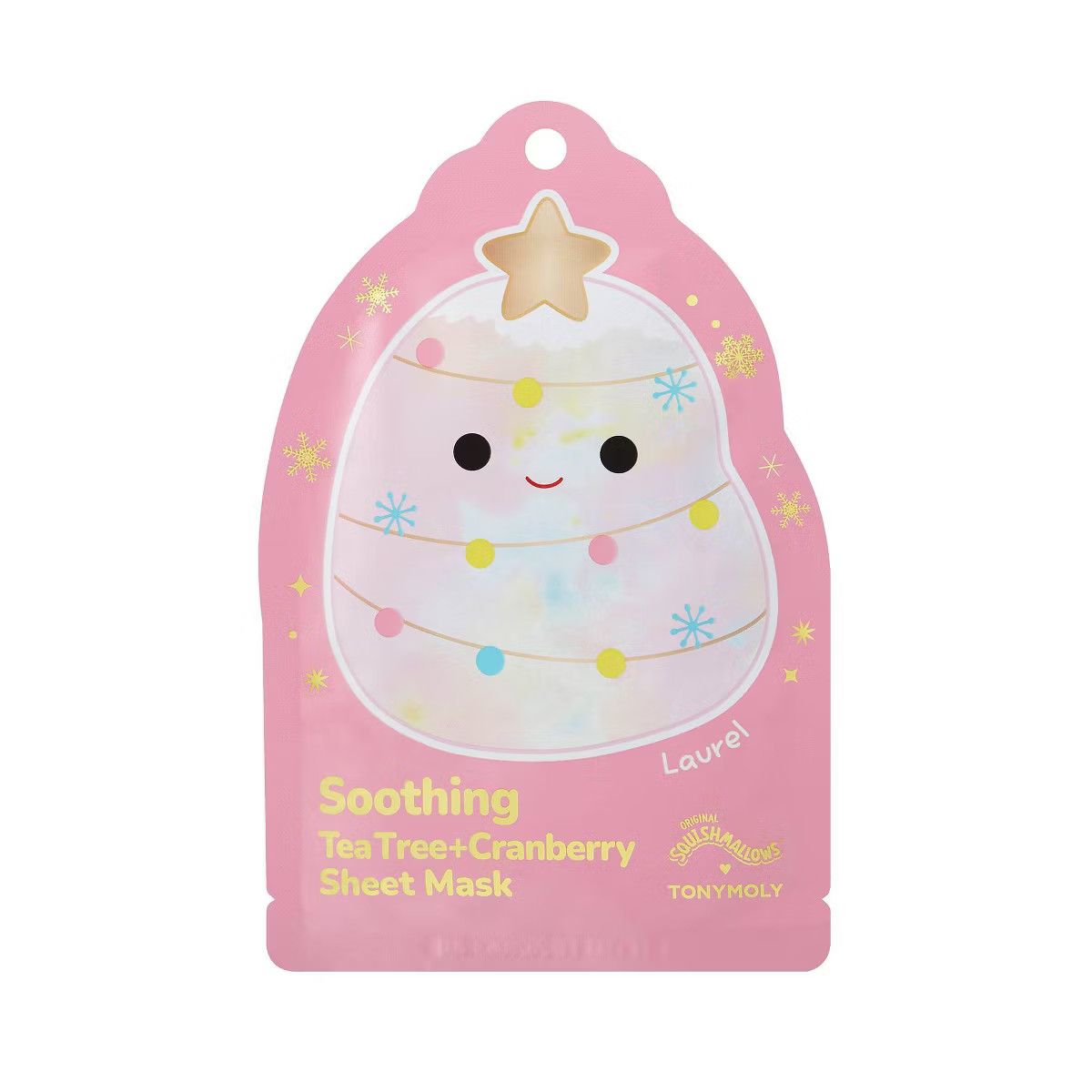 TONYMOLY Vitamin C Sheet Mask - Squishmallows Rainbow Christmas Tree - Holiday Edition | Target