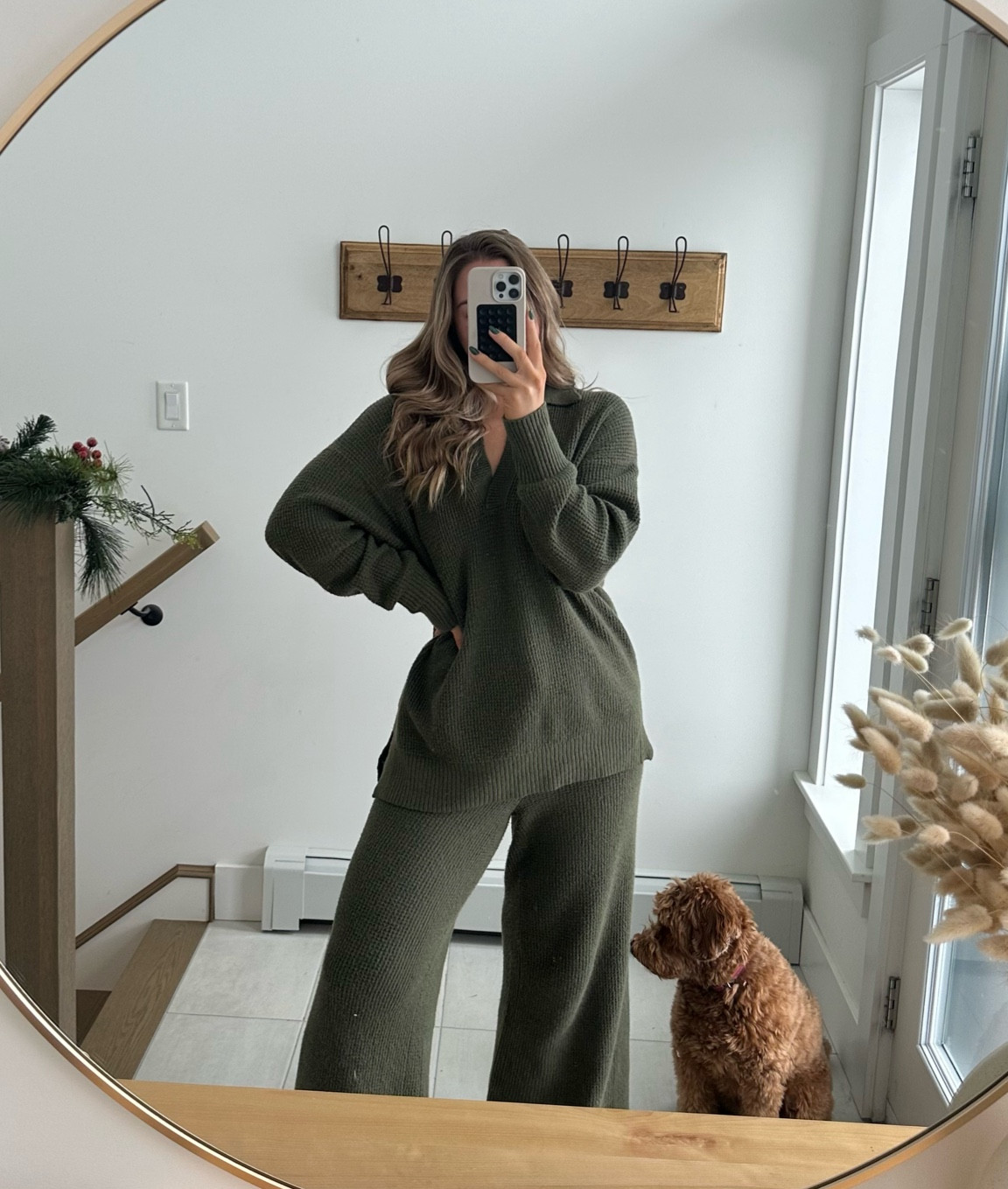 Christmas photos outfit: Viral Aerie Waffle set 🎄❄️✨

#LTKfindsunder100 #LTKGiftGuide