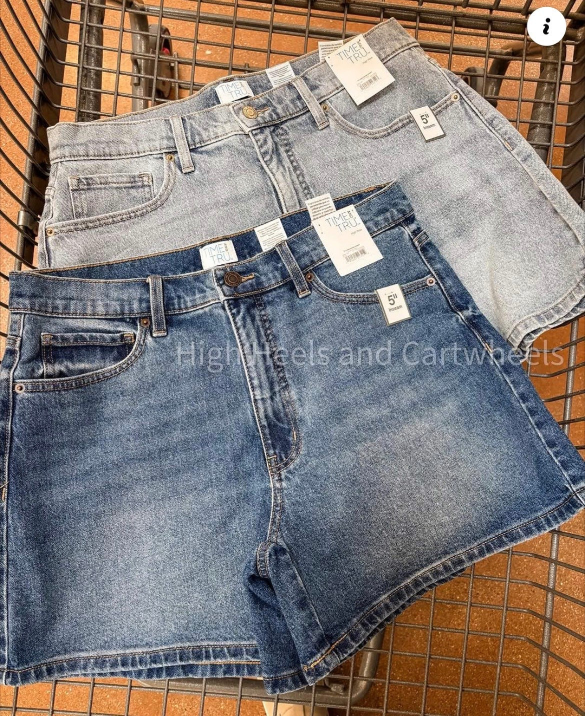 New 5” shorts on Walmart
