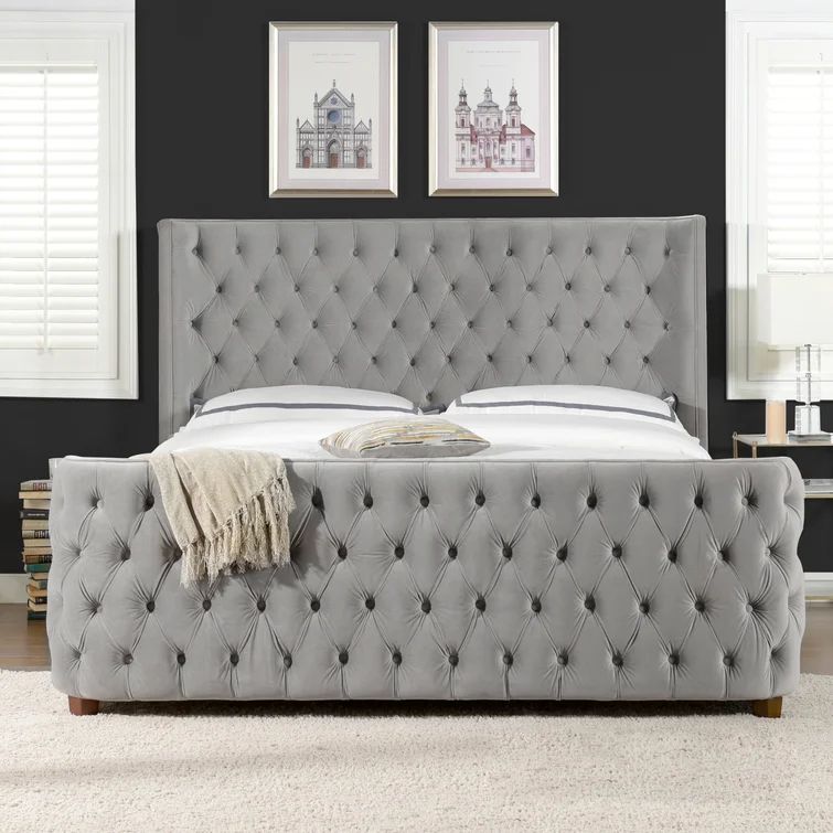 Currier Upholstered Bed | Wayfair North America