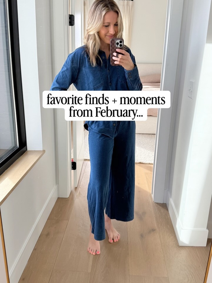 February flew by and now I’m ready for some spring temps and sunshine ✌🏼☀️🤍