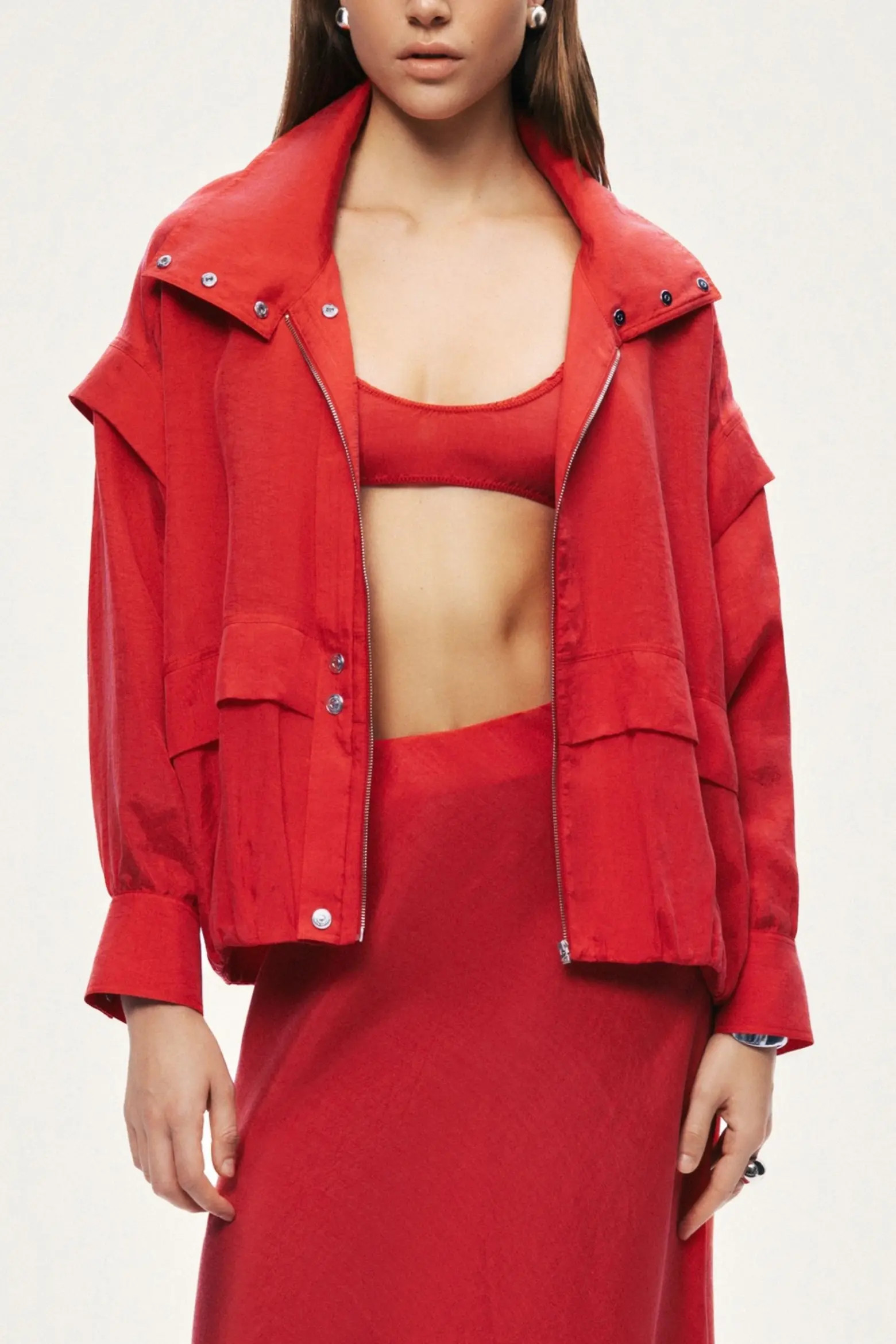 Nocturne Relaxed Zip Up Jacket (Women) | Nordstrom | Nordstrom