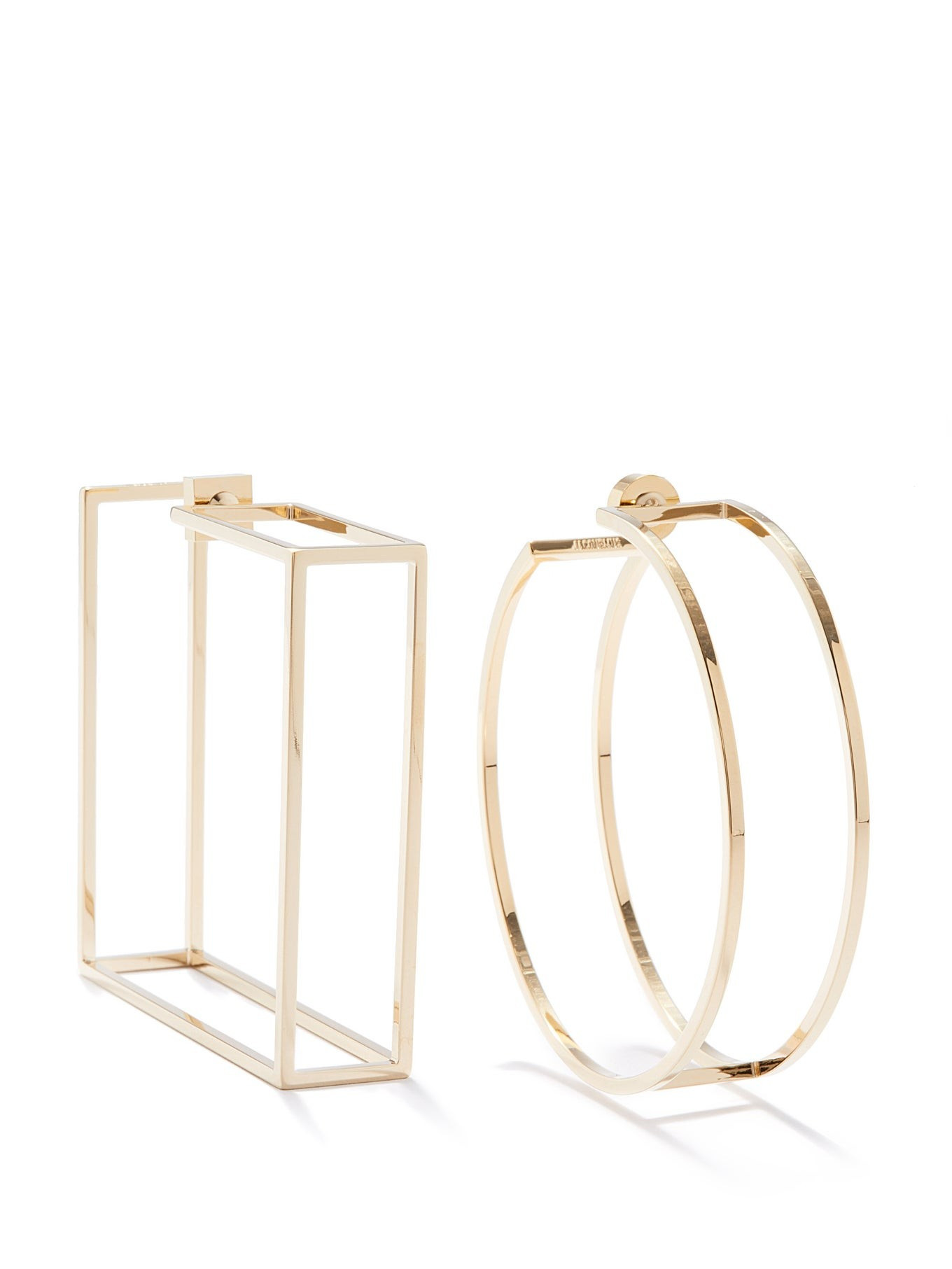 Creoles mismatched structured earrings | Jacquemus | Matches (US)