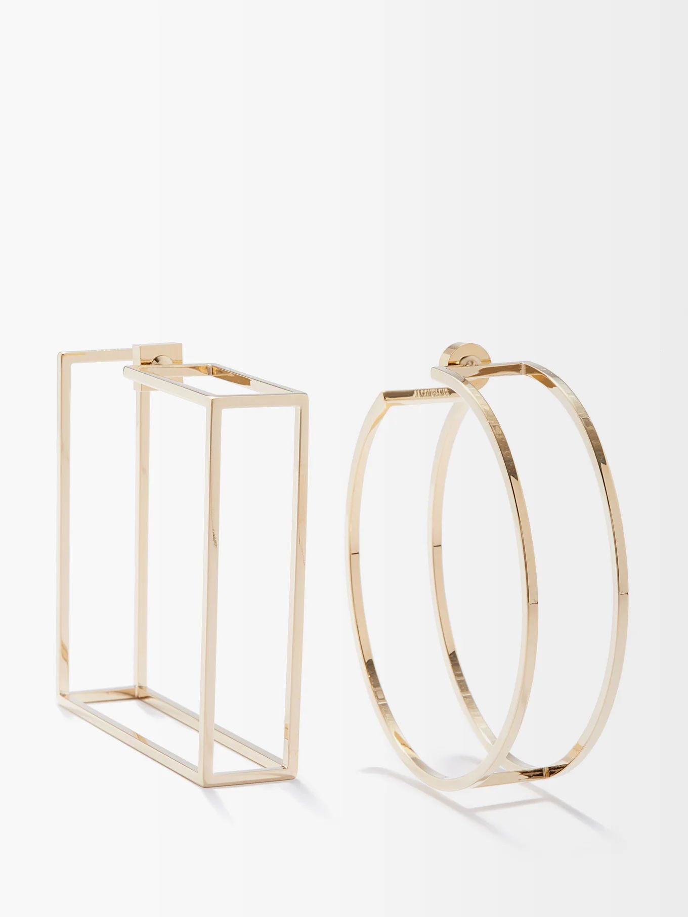 Creoles mismatched structured earrings | Jacquemus | Matches (US)