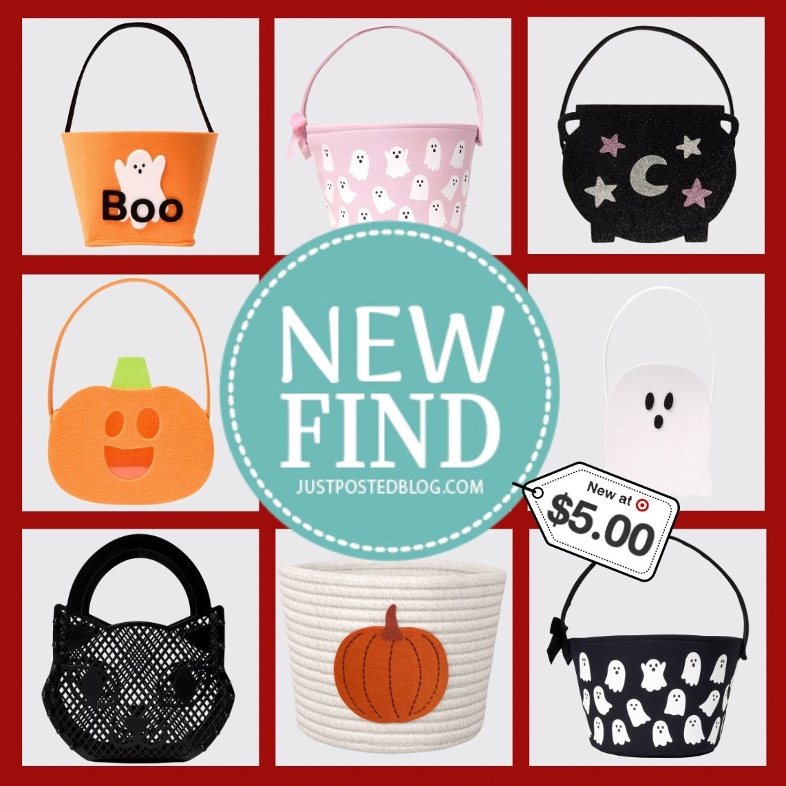 Awesome Halloween baskets for only $5.00! Perfect for trick-or-treating or Boo Baskets!

#LTKSeasonal #LTKKids