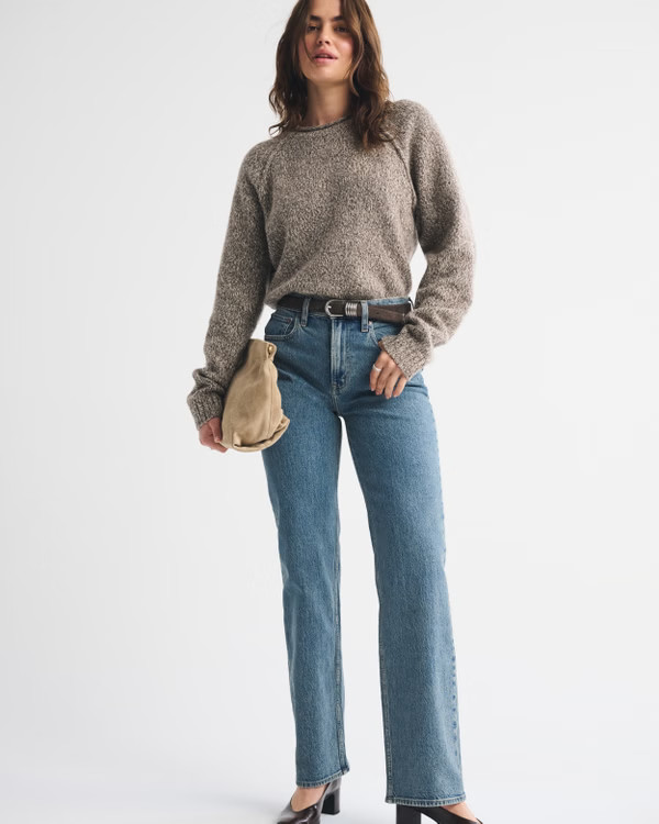 High Rise 90s Relaxed Jean | Abercrombie & Fitch (US)