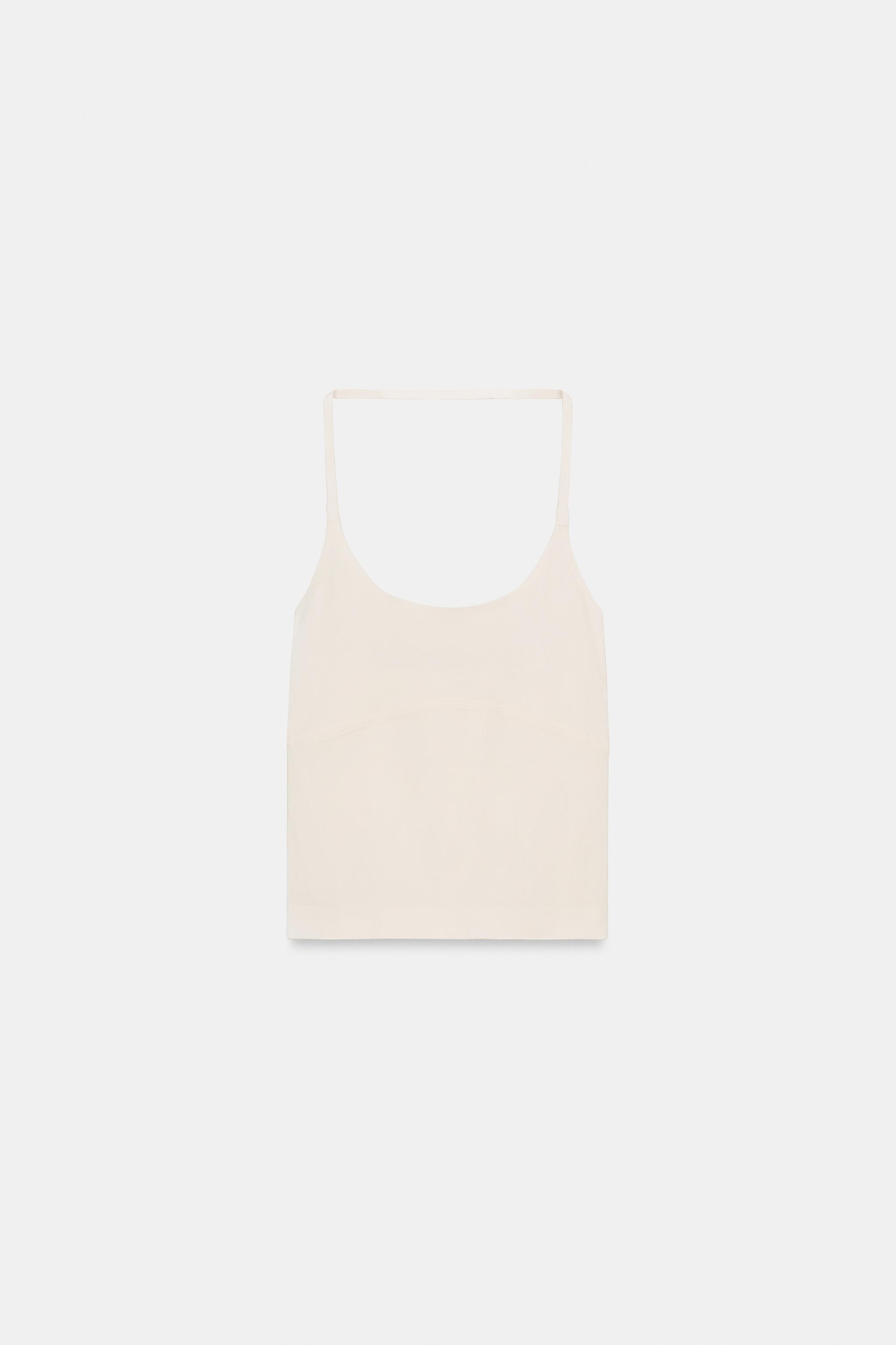 SEAMLESS HALTER TOP | Zara US