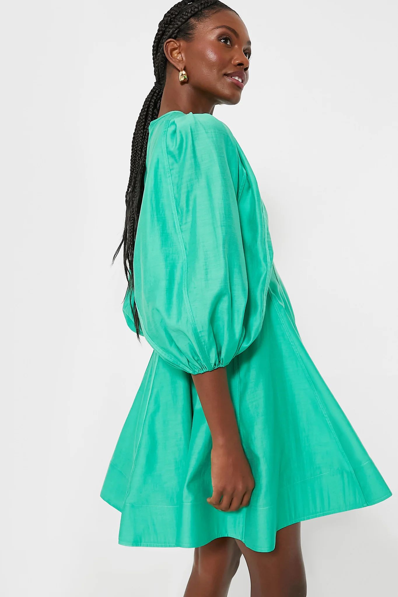 Spring Green Loraine Mini Dress | Tuckernuck (US)