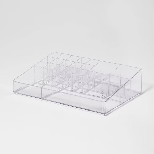 Bathroom Plastic Extra Large Cosmetic Organizer Clear - Brightroom™ | Target