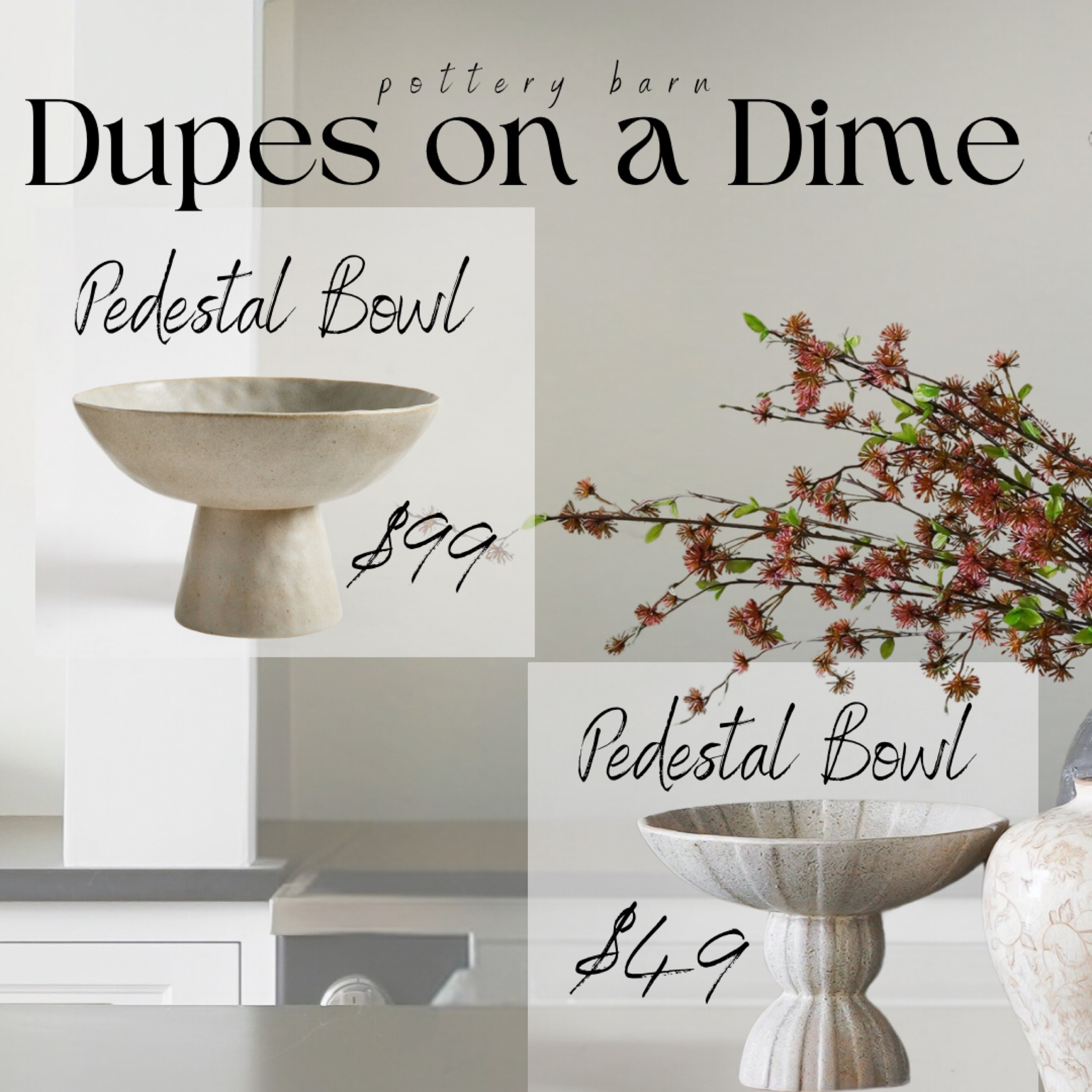 I LOVE A GOOD DEAL!!! Check out this pottery barn dupe - personally I like the less expensive one more anyways! & it’s shipping for free for a limited time. #decordeals

#LTKHome #LTKFindsUnder50 #LTKSaleAlert