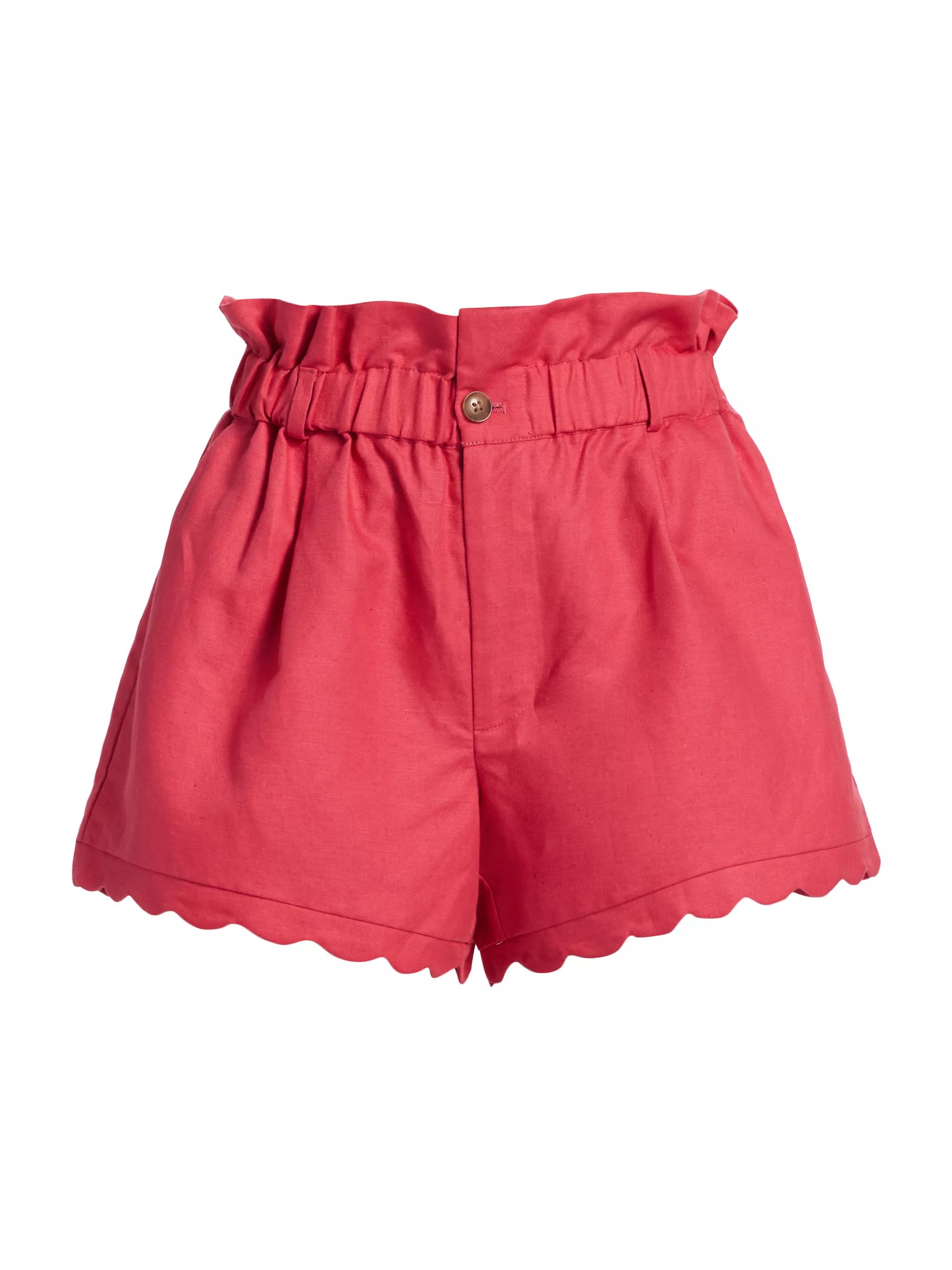 Paperbag Tailored Shorts | Saks Fifth Avenue