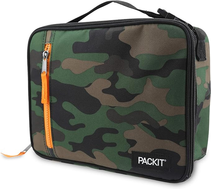 PackIt Freezable Classic Lunch Box, Camo, Built with EcoFreeze Technology, Collapsible, Reusable,... | Amazon (US)