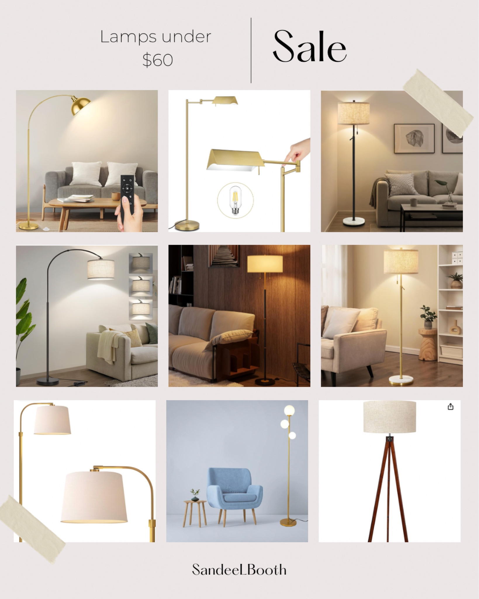 Amazon Black Friday deals on floor lamps! All under $60 with good reviews and prime shipping. 🎉 

Midcentury modern, traditional, transitional, contemporary, cottage style, living room, bedroom, office, home decor

#LTKCyberWeek #LTKsalealert #LTKhome
