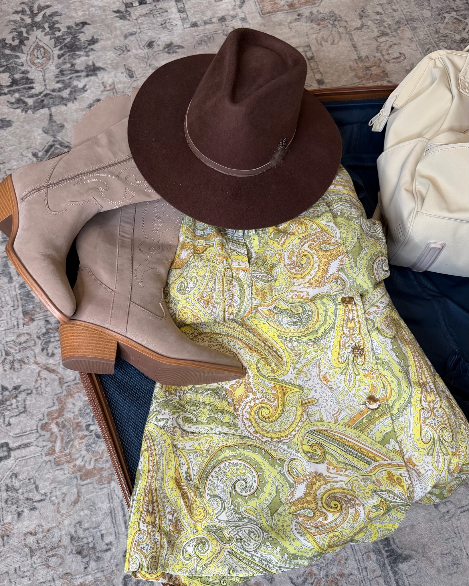 Western theme dinner! Size small too, size 2 skirt. Size 7 boots- use code Bobbi35 for Memorial Day weekend

#LTKSaleAlert #LTKootd