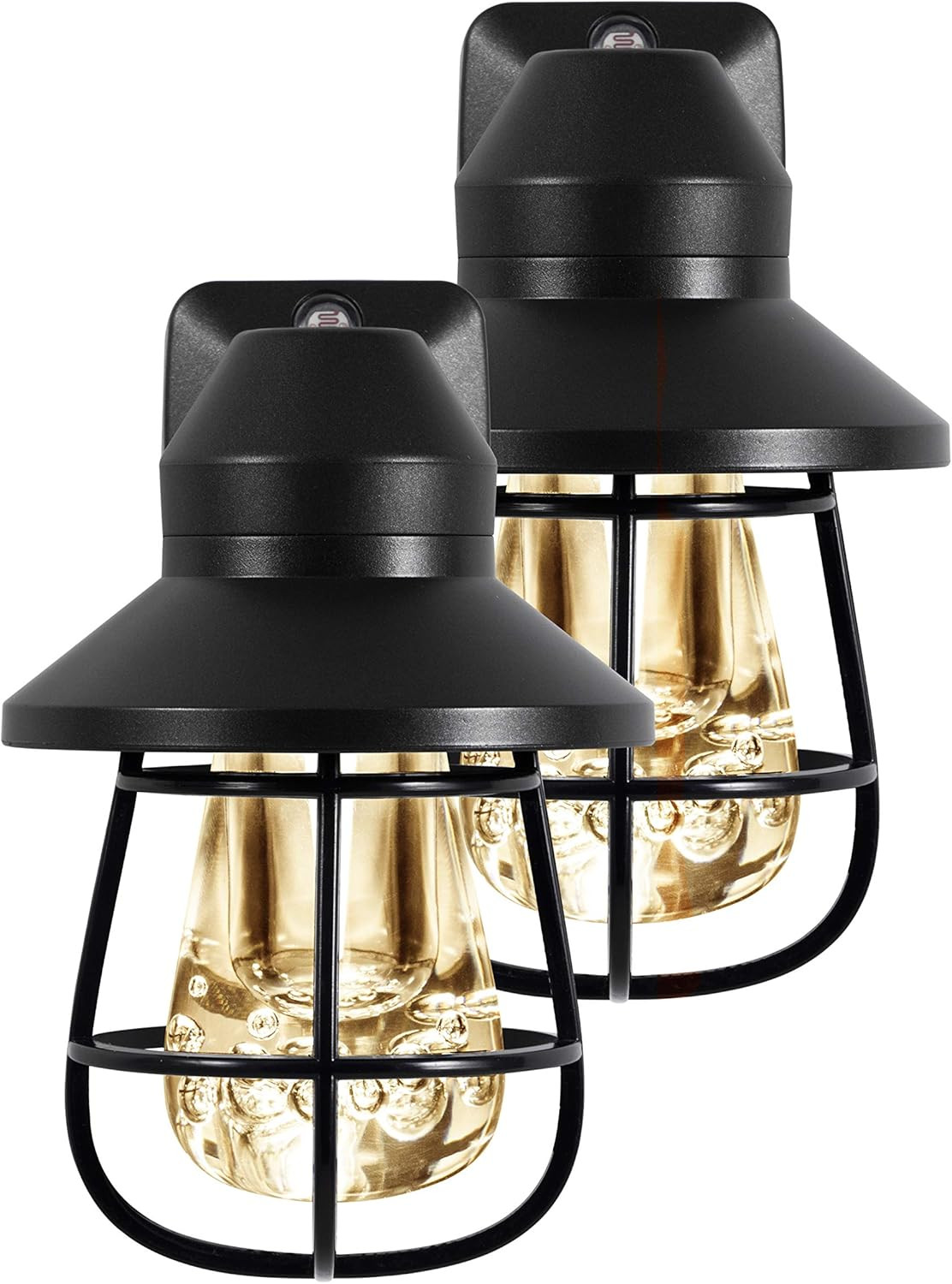 GE LED Vintage Night Light, Plug-in, Dusk-to-Dawn, Farmhouse, Rustic, Home Décor, UL-Certified, ... | Amazon (US)