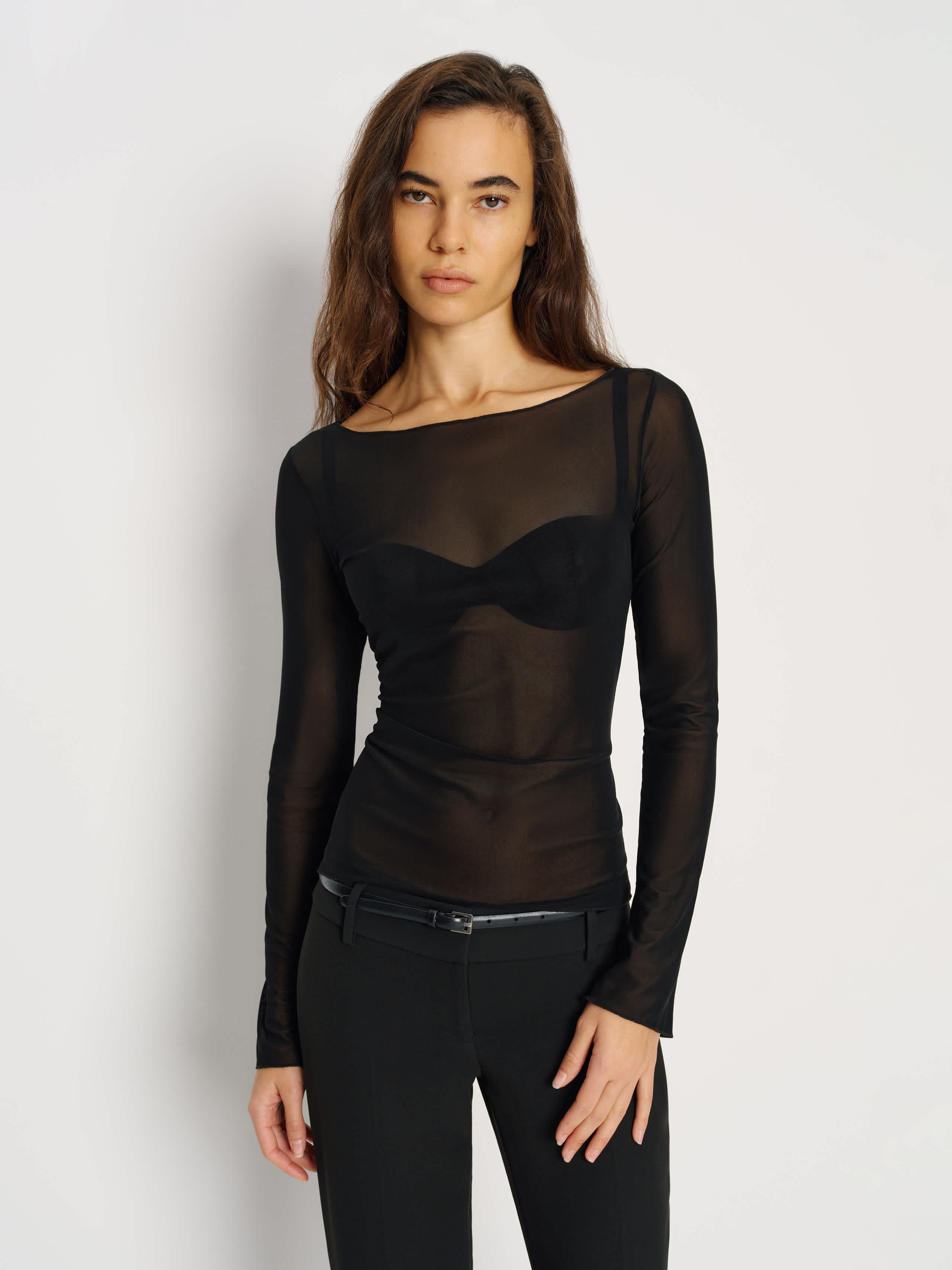 Reformation Ayla Knit Top Black Medium | Reformation (Global)