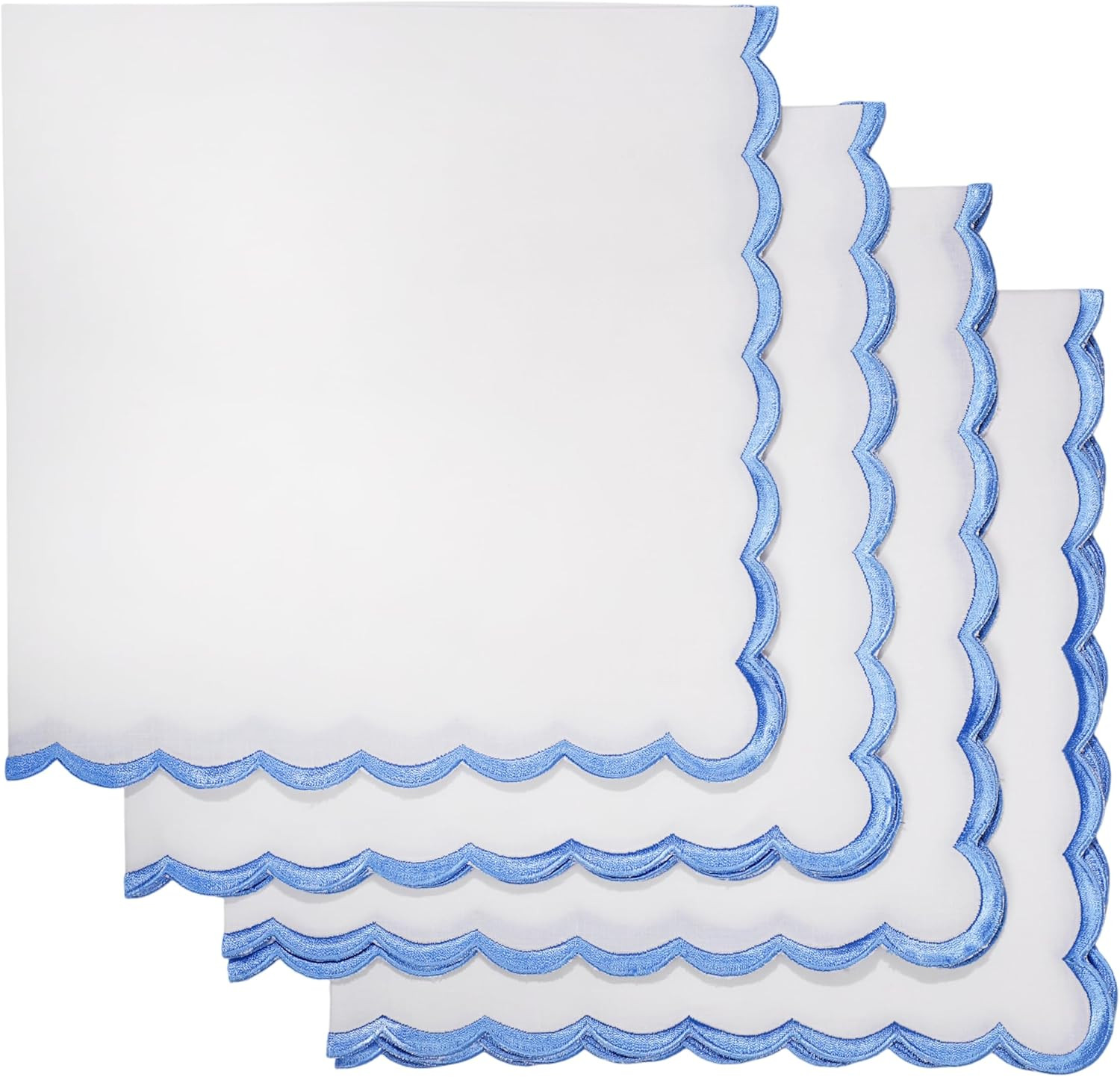 Ridhi Cloth Napkins 100% Pure Cotton Farmhouse Wedding Dinner Napkins for Halloween, Thanksgiving... | Amazon (US)