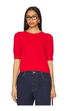 W. Cashmere Celina Pullover in Red from Revolve.com | Revolve Clothing (Global)