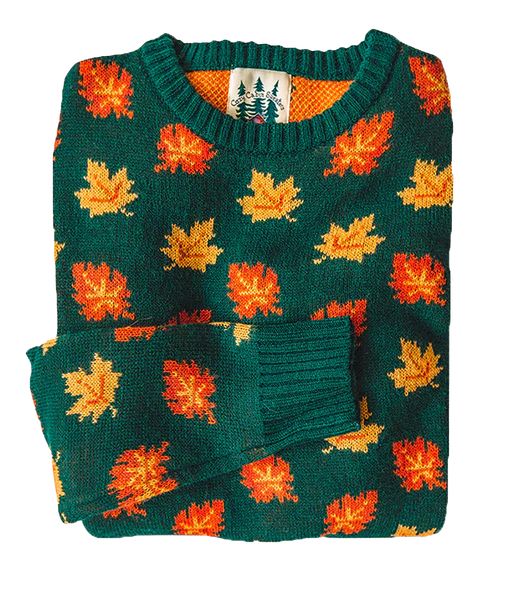 The Big Cozy Fall Leaf Sweater | Kiel James Patrick