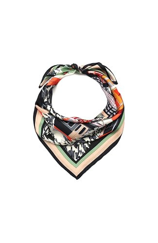 Kate Spade Womens Snow Globe Silk Square Scarf, Stylish & Lightweight Fashion Accessory | Amazon (US)