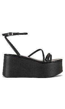 Tony Bianco Tory Sandal in Black Sheep Nappa from Revolve.com | Revolve Clothing (Global)