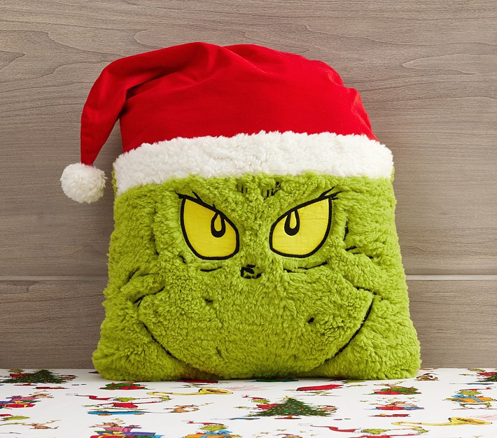 Dr. Seuss's The Grinch™ Pillow | Pottery Barn Kids