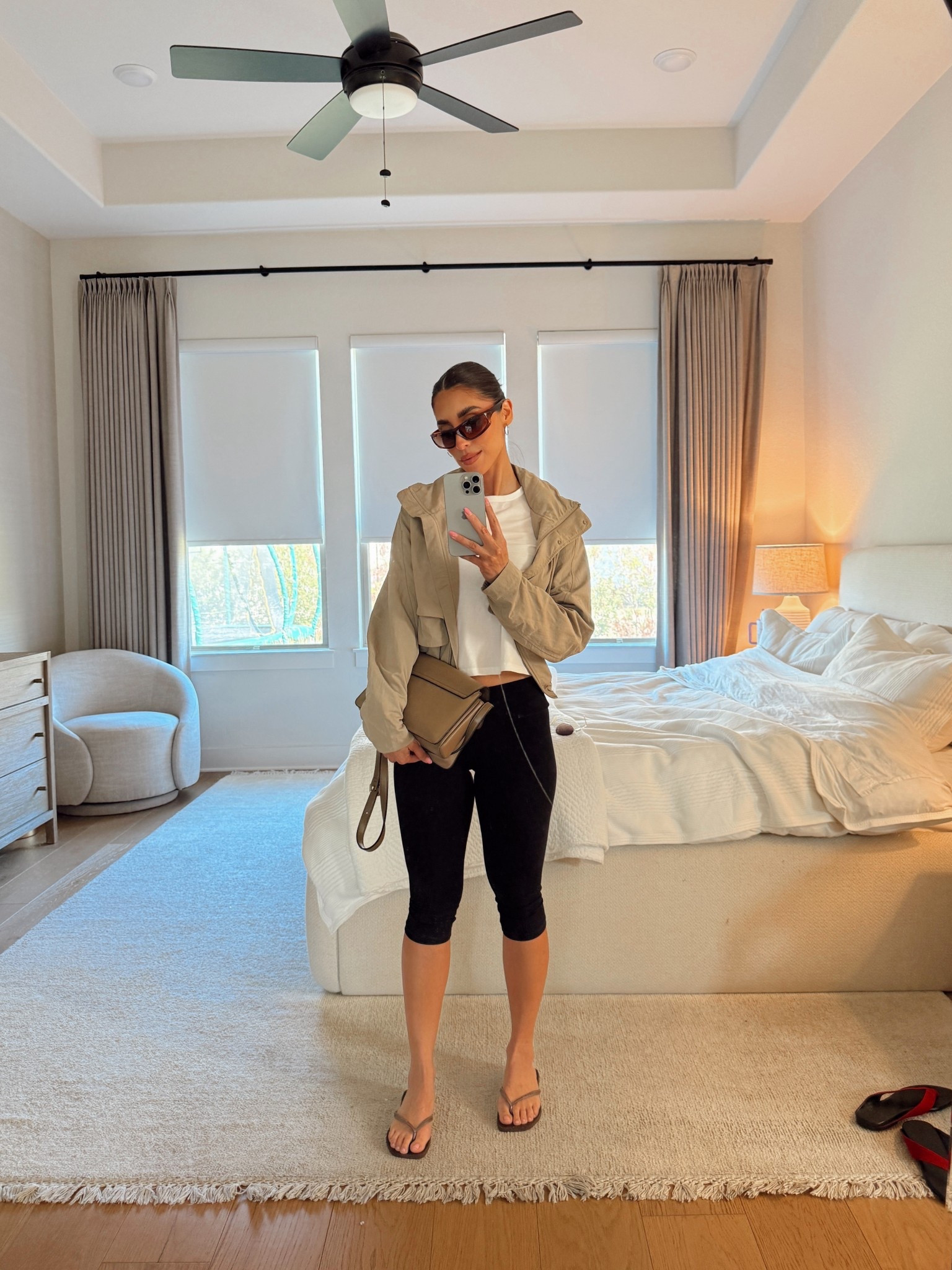 Capris are back and I’m here for it. Small pants, xs top and 6 jacket  #capris #windbreaker

#LTKdayinmylife #LTKgrwm #LTKmomlife