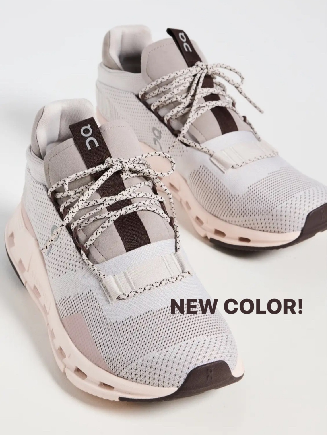 I wear half a size up! 

New on cloud color - new cloud nova color. Cloudnovas. Pearl shell on clouds. Running shoes. Workout shoes. Sneakers. Walking shoes. Trending sneakers. Trendy shoes. Fall shoe. Fall sneaker. Gift guide. Christmas wishlist  

#LTKfitness #LTKshoecrush #LTKGiftGuide