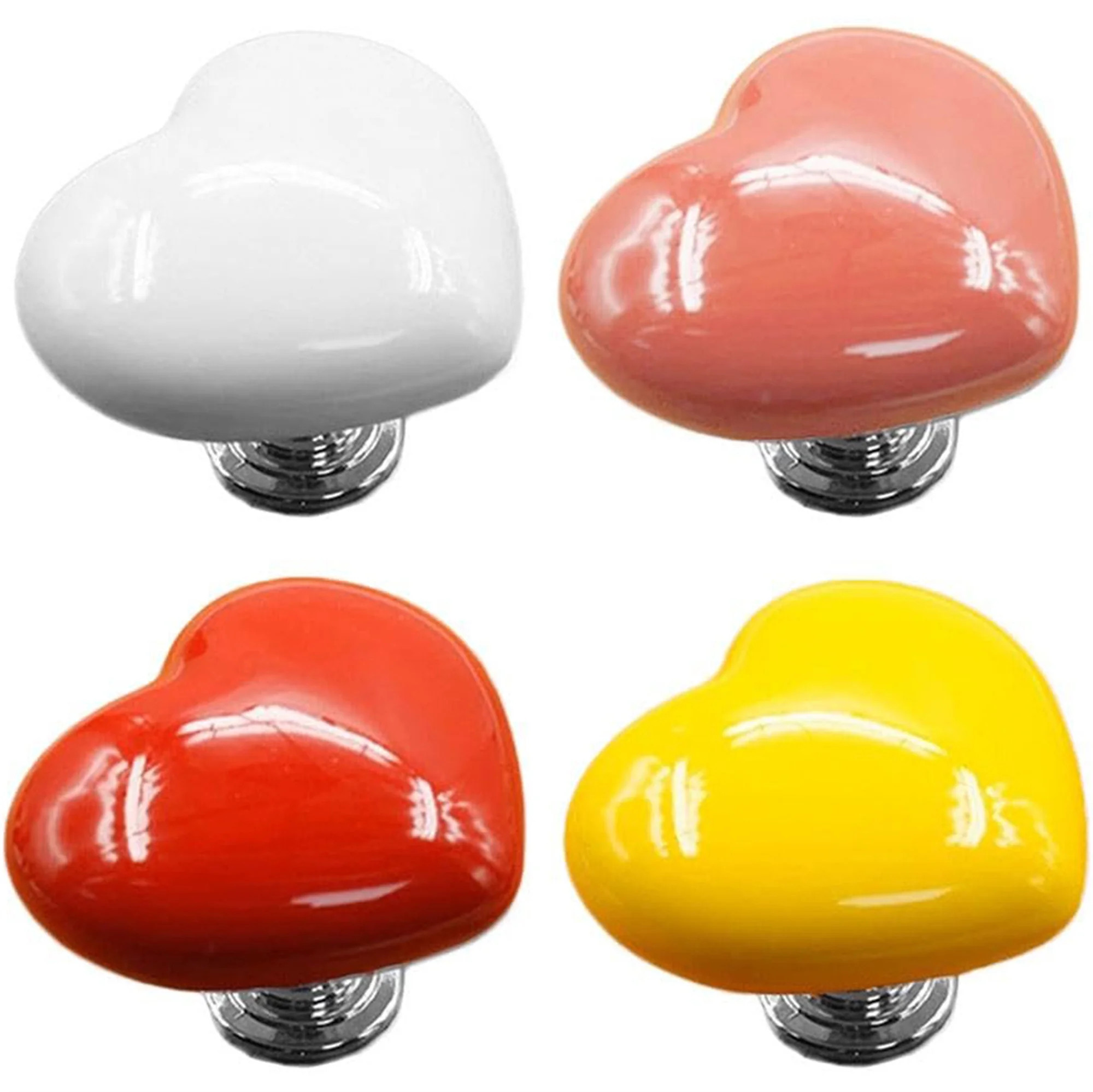 Toilet Flush Button Lovely Heart-Shaped Toilet Press Button Toilet Press Tool, Colorful Plastic R... | Walmart (US)
