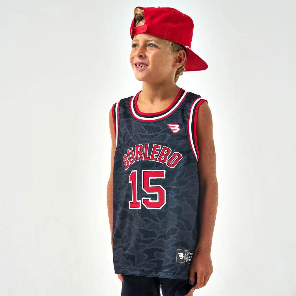 Youth - Jersey - Black Camo | BURLEBO