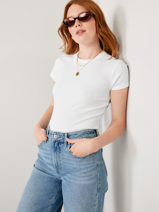 Snug Crop T-Shirt | Old Navy (US)