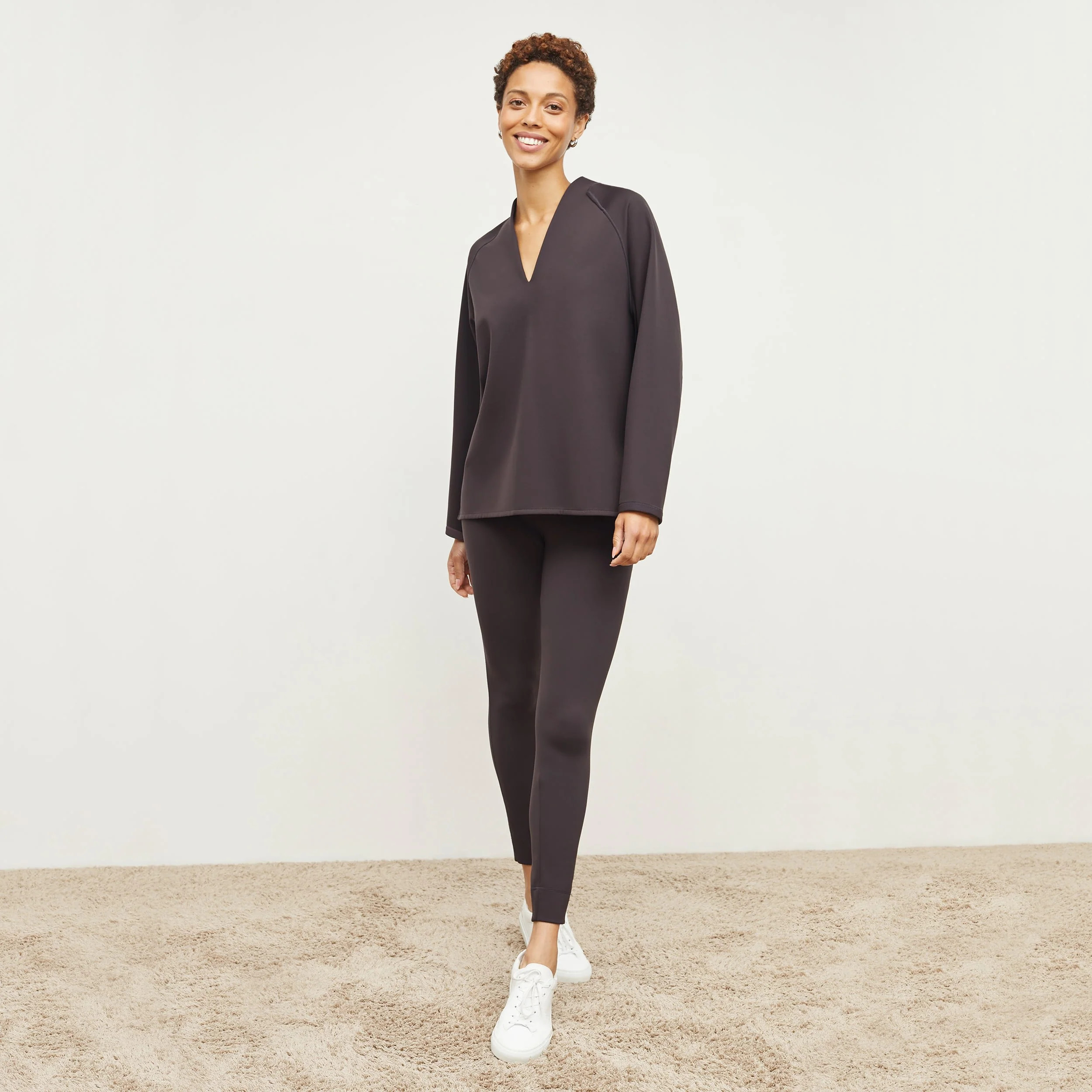 The Harrington Legging - Light Scuba | MM LaFleur