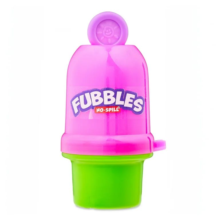 Fubbles No-Spill Blue Mini Bubble Tumbler Toy. Ages 18 Months and Up! | Walmart (US)