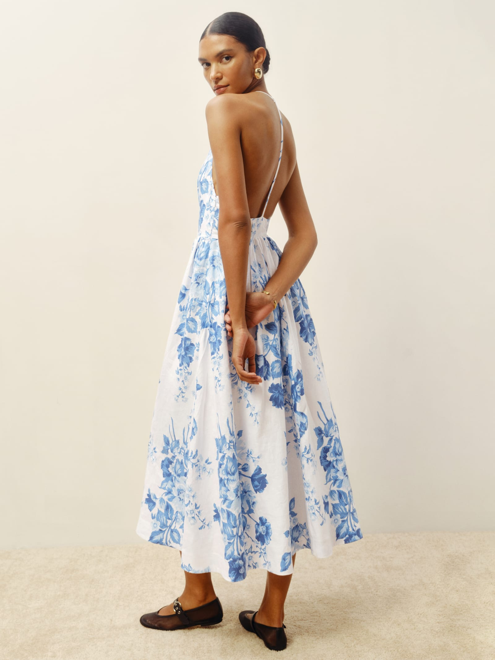 Percy Linen Dress | Reformation (Global)