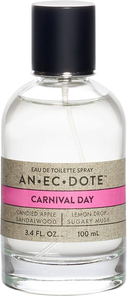 Anecdote Fragrances Carnival Day Edt Spray, Carnival Day, 3.4 fluid_ounces, clear, 96550 | Amazon (US)