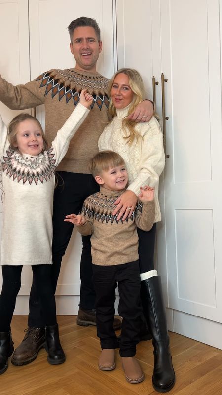 Family fairisle outfits, matching family outfits 

#LTKeurope #LTKfamily #LTKstyletip