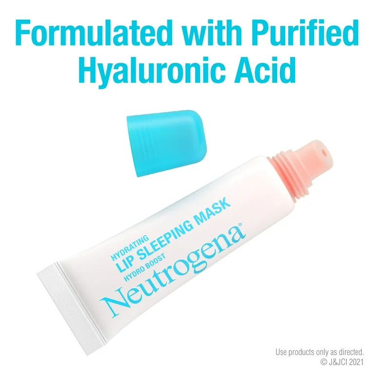 Neutrogena Hydro Boost Hydrating Clear Lip Sleeping Mask Tube, 0.35 oz | Walmart (US)