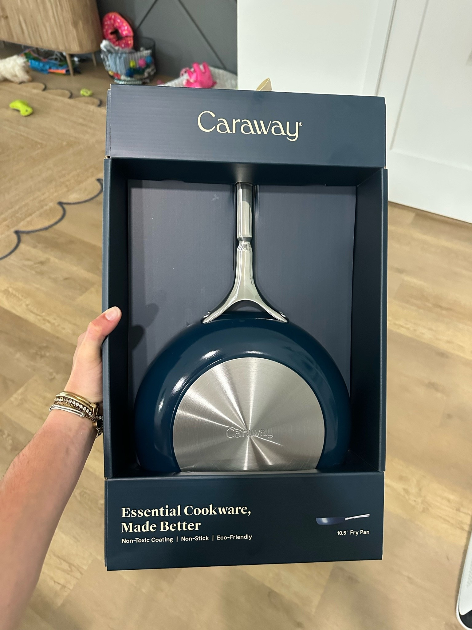 @Caraway  The pan you’ll reach for from breakfast to dinner. Caraway’s 10.5” Ceramic-Coated Fry Pan is designed for versatile everyday cooking—from scrambling eggs to sautéing veggies, crisping tortillas, and more. Thoughtfully crafted without PTFE, PFOA, and PFAS, our proprietary non-stick ceramic offers effortless cooking, easy cleanup, and peace of mind at every meal.

#LTKfoodie #LTKHome #LTKdayinmylife