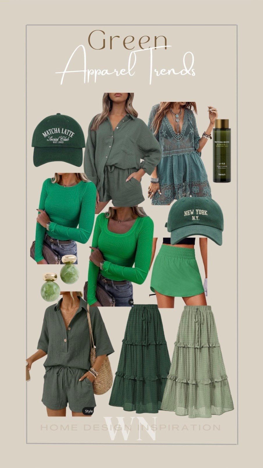 Green apparel and trends from Amazon  

#LTKHome #LTKmomlife #LTKBeauty