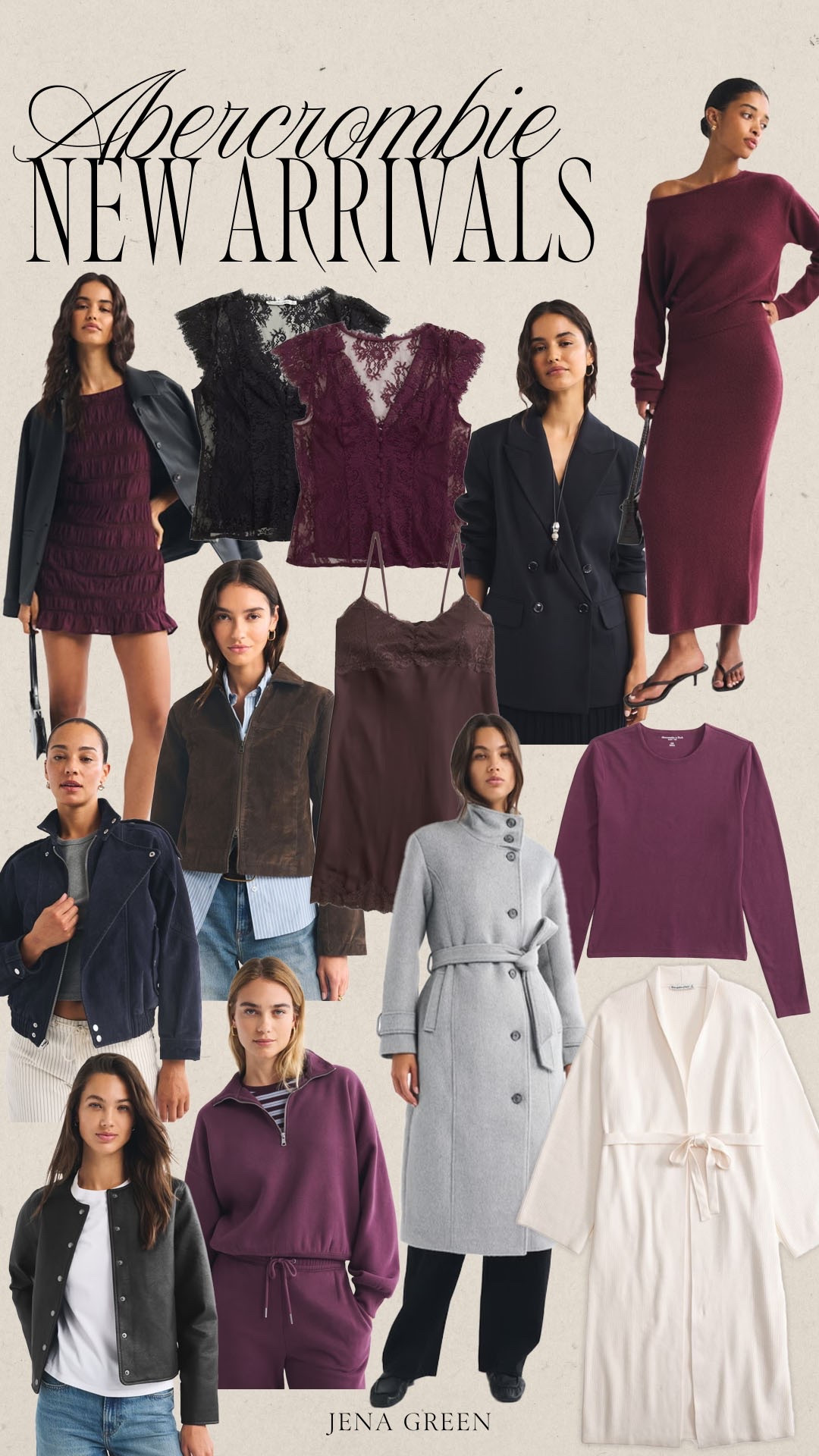 Abercrombie new arrivals. Abercrombie fall fashion. Trending fall style.