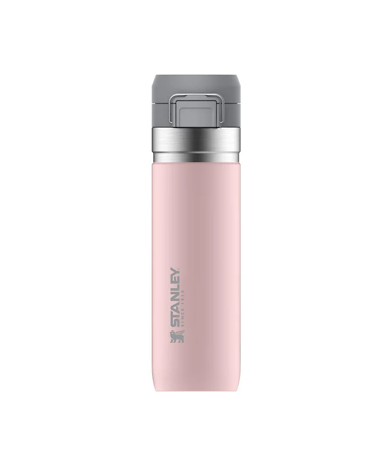STANLEY 24 oz Blush Stainless Steel Water Bottle with Wide Mouth Lid - Walmart.com | Walmart (US)