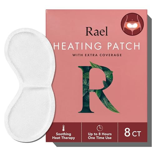 Rael Herbal Heating Patches - Ultra Thin Design, Large Size for Extra Coverage, All Skin Types (8 Count) | Amazon (US)