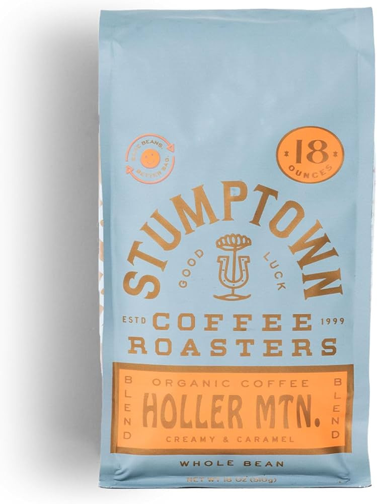 Stumptown Coffee Roasters, Medium Roast Organic Whole Bean Coffee, 100% Arabica Coffee - Holler M... | Amazon (US)