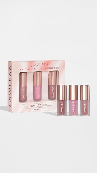 Lawless The Daisy Darlings Mini Trio – Forget The Filler Lip Plumping Line Smoothing Gloss Set ... | Amazon (US)