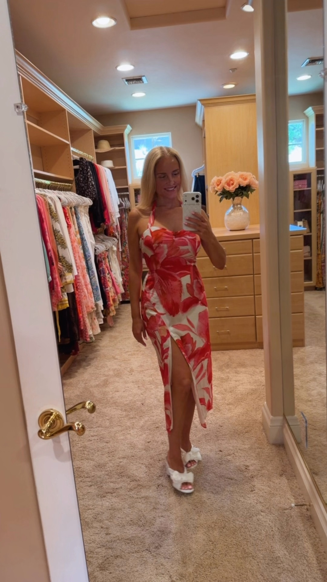 A beautiful tropical floral print midi dress.

#LTKootd #LTKgrwm #LTKdayinmylife