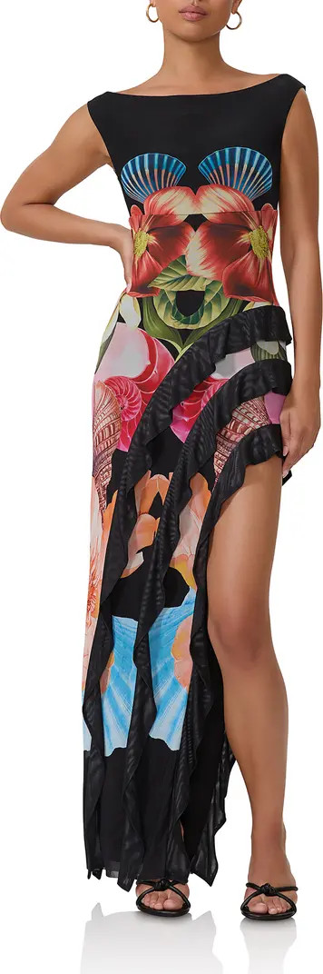 AFRM Dahl Sleeveless Asymmetric Dress | Nordstrom | Nordstrom