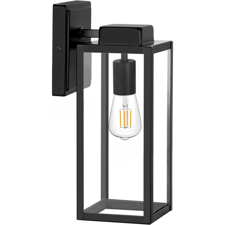 Hykolity Large Size Outdoor Wall Lights,16 Inch Outdoor Wall Lantern, Waterproof Exterior Wall Sc... | Walmart (US)
