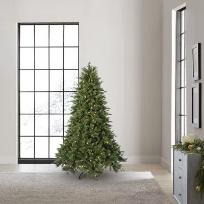 Member's Mark 7.5' 600 LED Pre-lit Spruce Pine Christmas Tree | Sam's Club