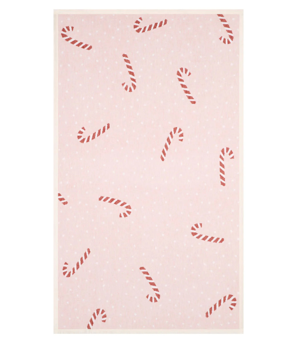 Candy Canes Midi Blanket | ChappyWrap